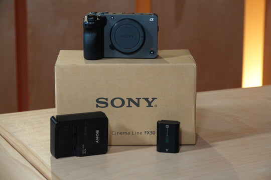 Sony FX30 Cinema Line 26.1MP Cinema Camera 9+ Condition Lightly Used