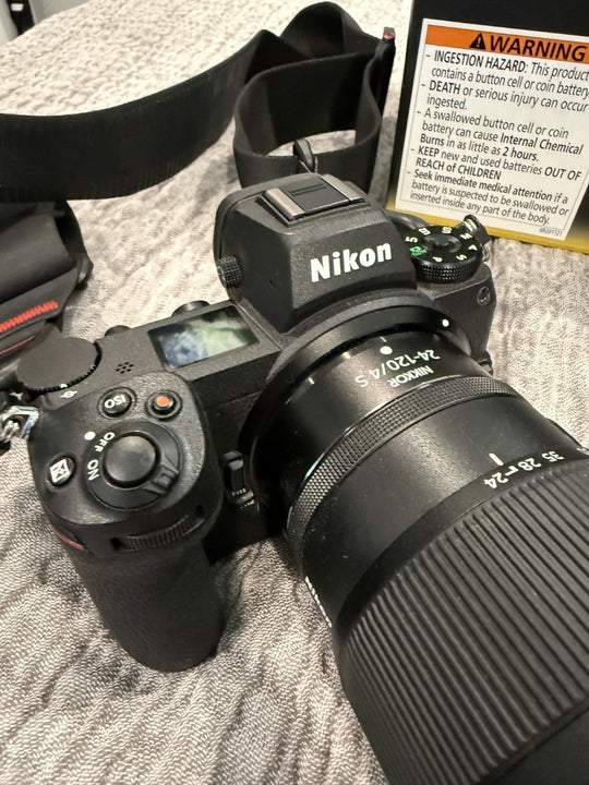 Nikon Z7ii body with Nikkor 24-120/4 S Lens