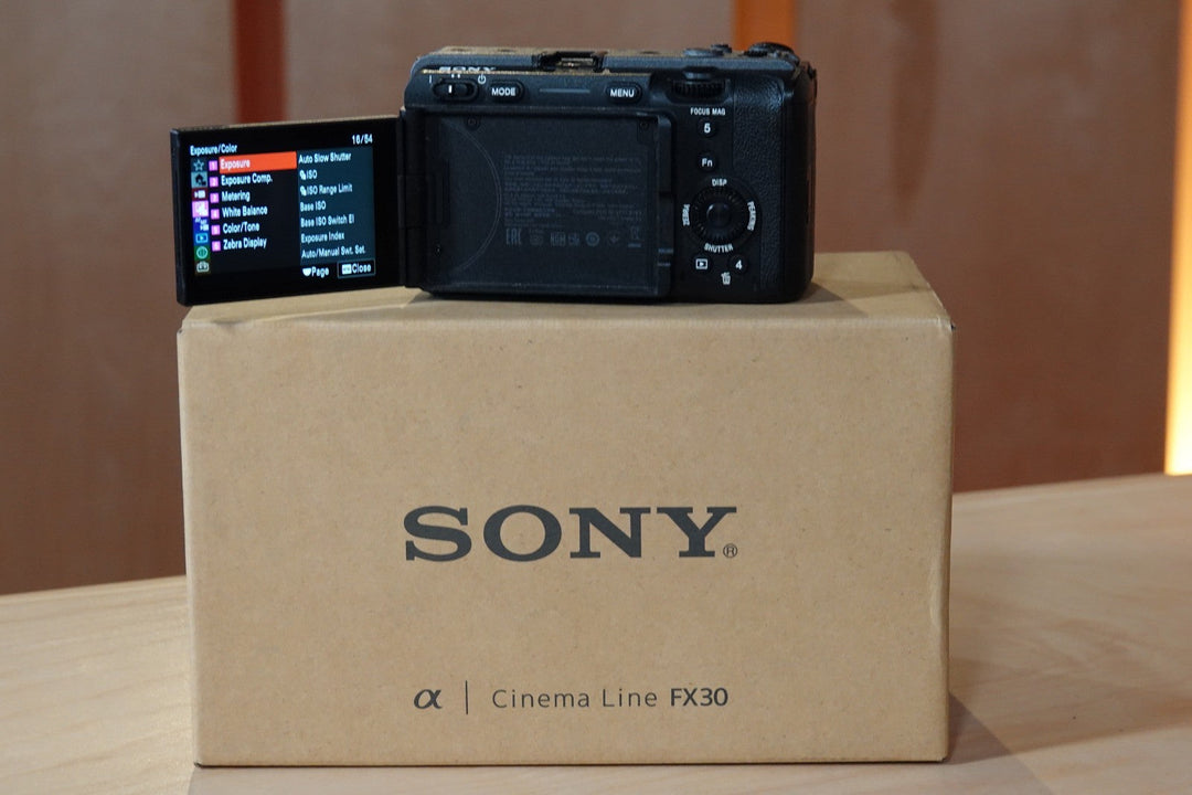 Sony FX30 Cinema Line 26.1MP Cinema Camera 9+ Condition Lightly Used